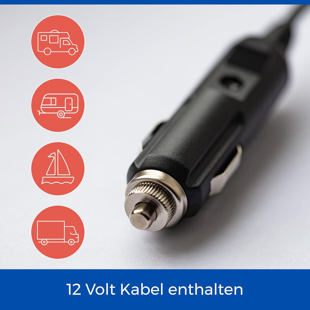 Cello C1924WS Smart TV de 19 pulgadas, 12 V, para autocaravanas y caravanas, televisor de camping con WebOS, Netflix, Bluetooth, triple sintonizador DVB-T2 HD/DVB-S2