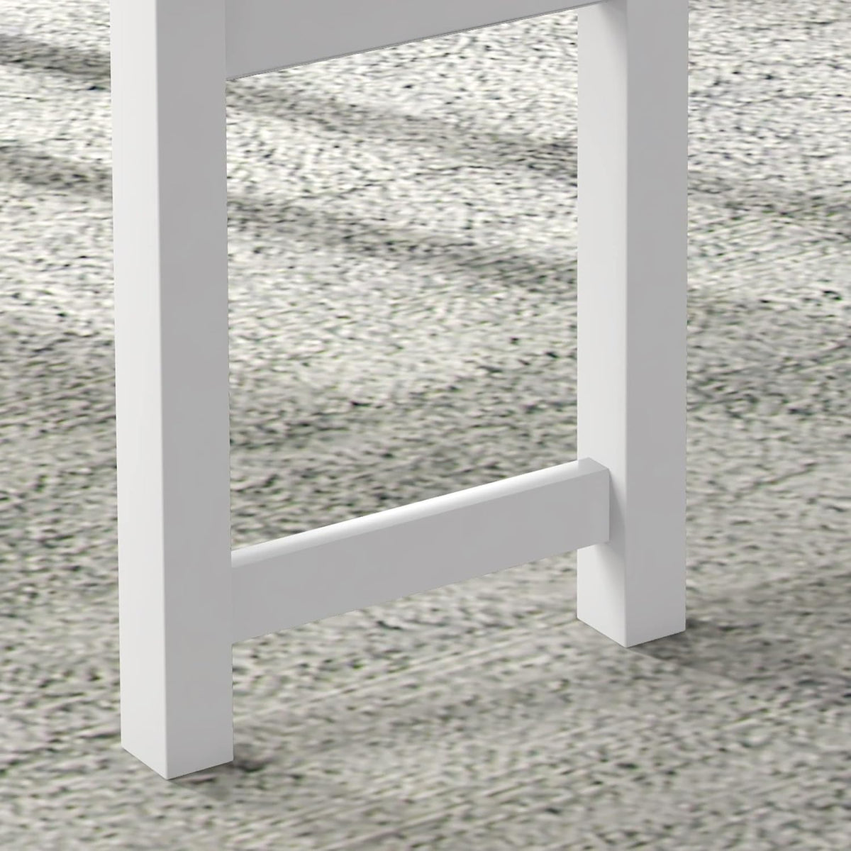 HOMCOM Juego de comedor con mesa, 2 sillas y 1 banco, conjunto de comedor de madera maciza que ahorra espacio, con cojines, set de mesa de cocina para comedor y cocina, gris y blanco
