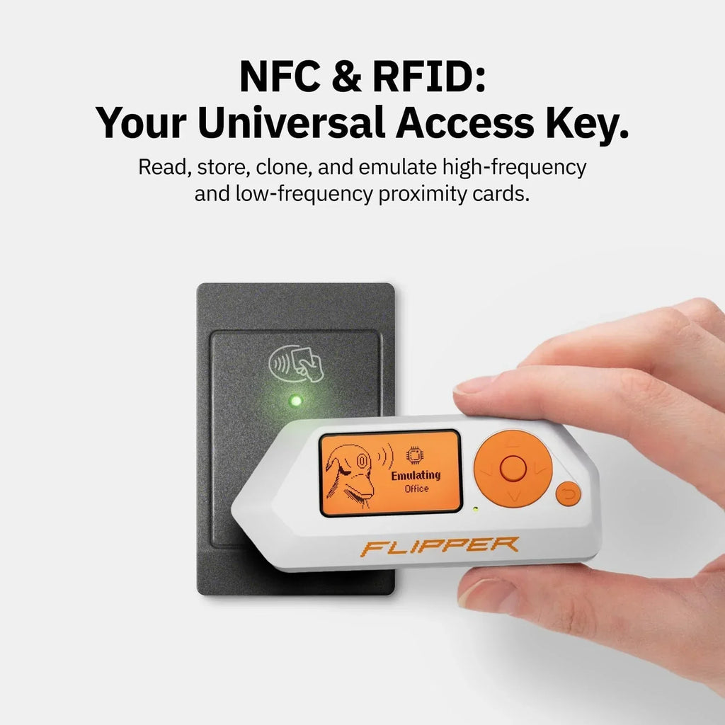 Flipper Zero Multitool de código abierto personalizable, lector RFID NFC, mando a distancia por infrarrojos, explorador de señales inalámbricas, blanco