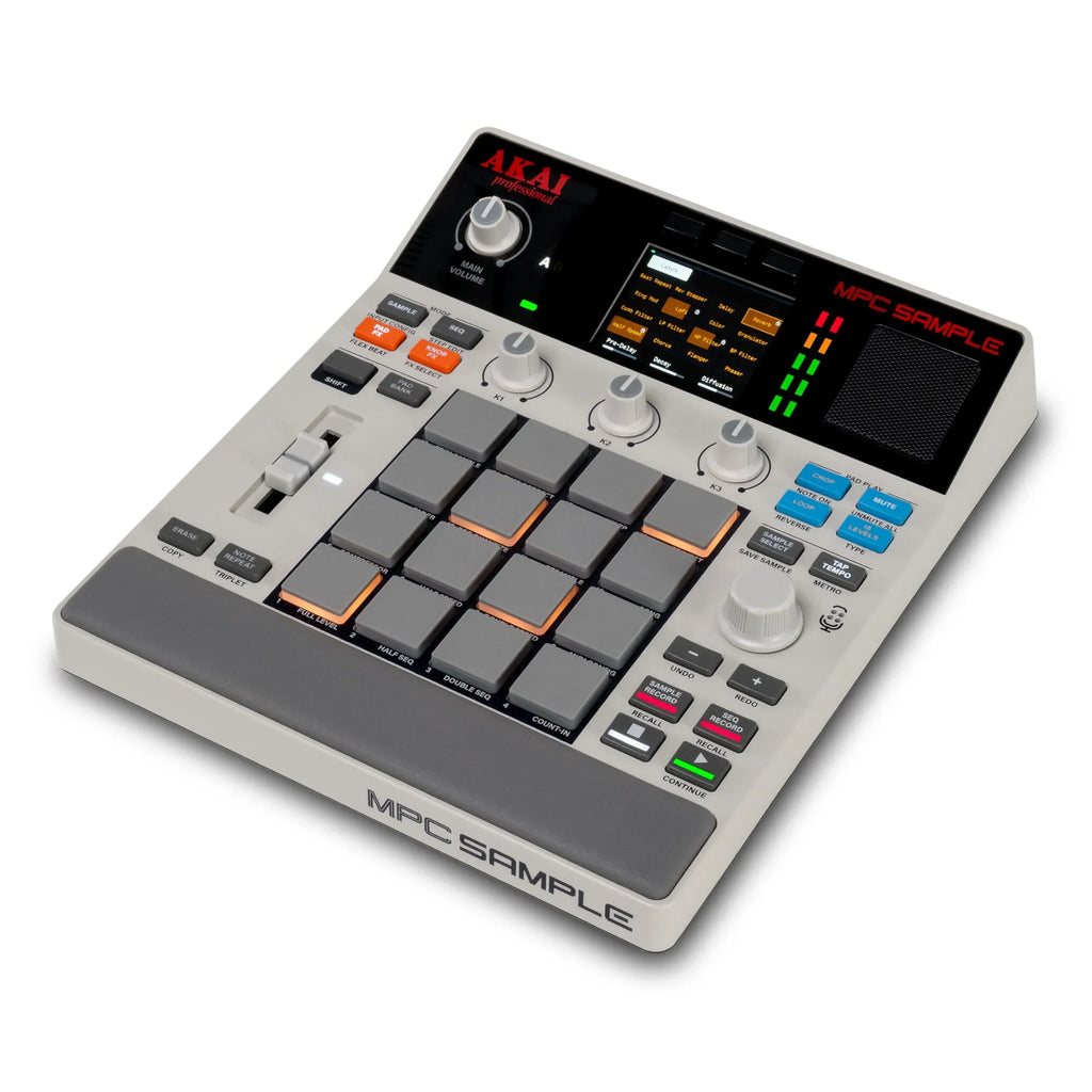 Akai Professional MPC Sample muestreador portátil independiente con batería, USB C, altavoz, micrófono, muestreo, secuenciación y producción musical