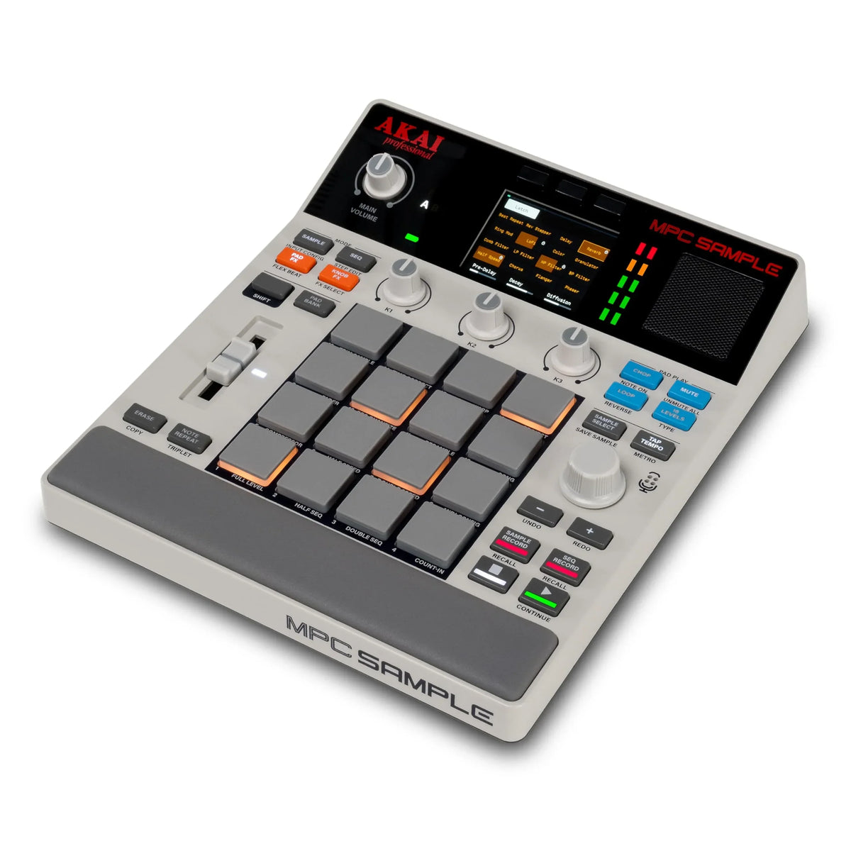 Akai Professional MPC Sample muestreador portátil independiente con batería, USB C, altavoz, micrófono, muestreo, secuenciación y producción musical