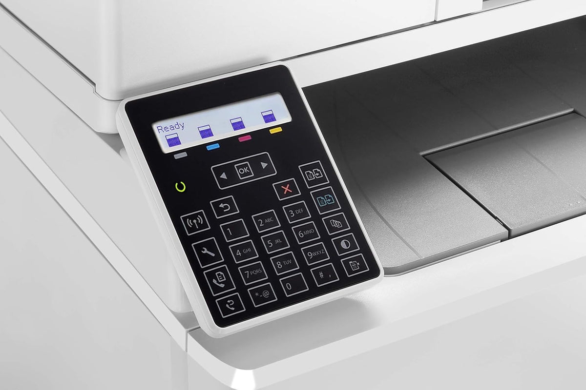 Impresora multifunción láser a color HP Color LaserJet Pro MFP 3302fdwg, fax, impresión automática a doble cara, pantalla táctil, Wi-Fi, Ethernet, USB, HP Wolf Pro Security