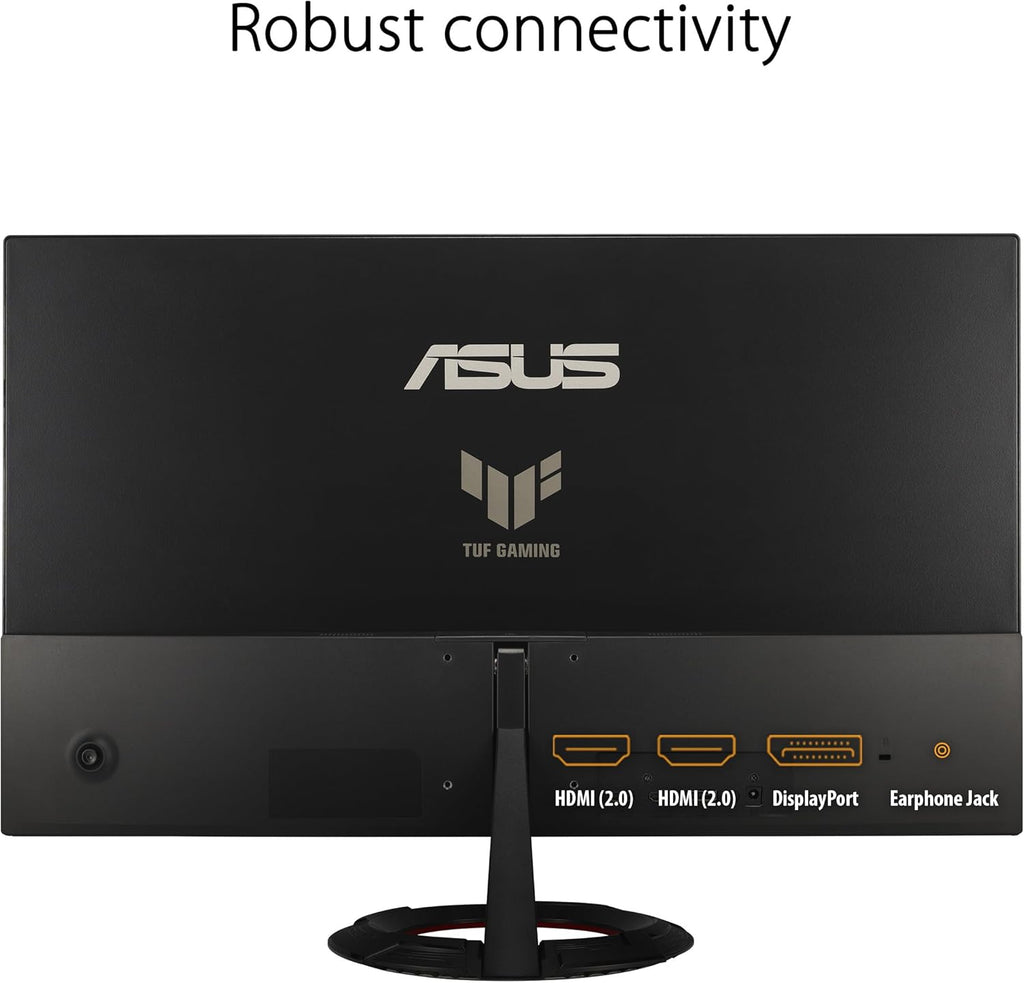 Monitor gaming ASUS TUF Gaming VG249Q3R – 23,8 pulgadas, Full HD (1920x1080), 180 Hz, Fast IPS, Extreme Low Motion Blur™, 1ms (GTG), FreeSync™, Variable Overdrive, 100% sRGB