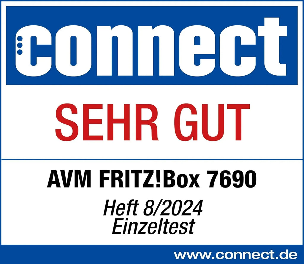 Router DSL Wi-Fi 7 7690 7,1 Gbit/s, malla WLAN, base DECT, hasta 300 Mbit/s, VDSL supervectoring, LAN, telefonía