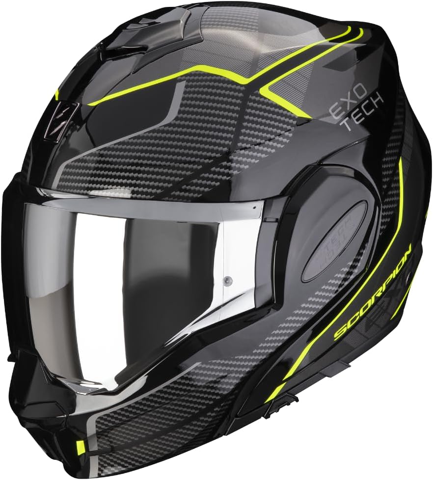 EXO-Tech Evo ANIMO L Negro-Amarillo Neón