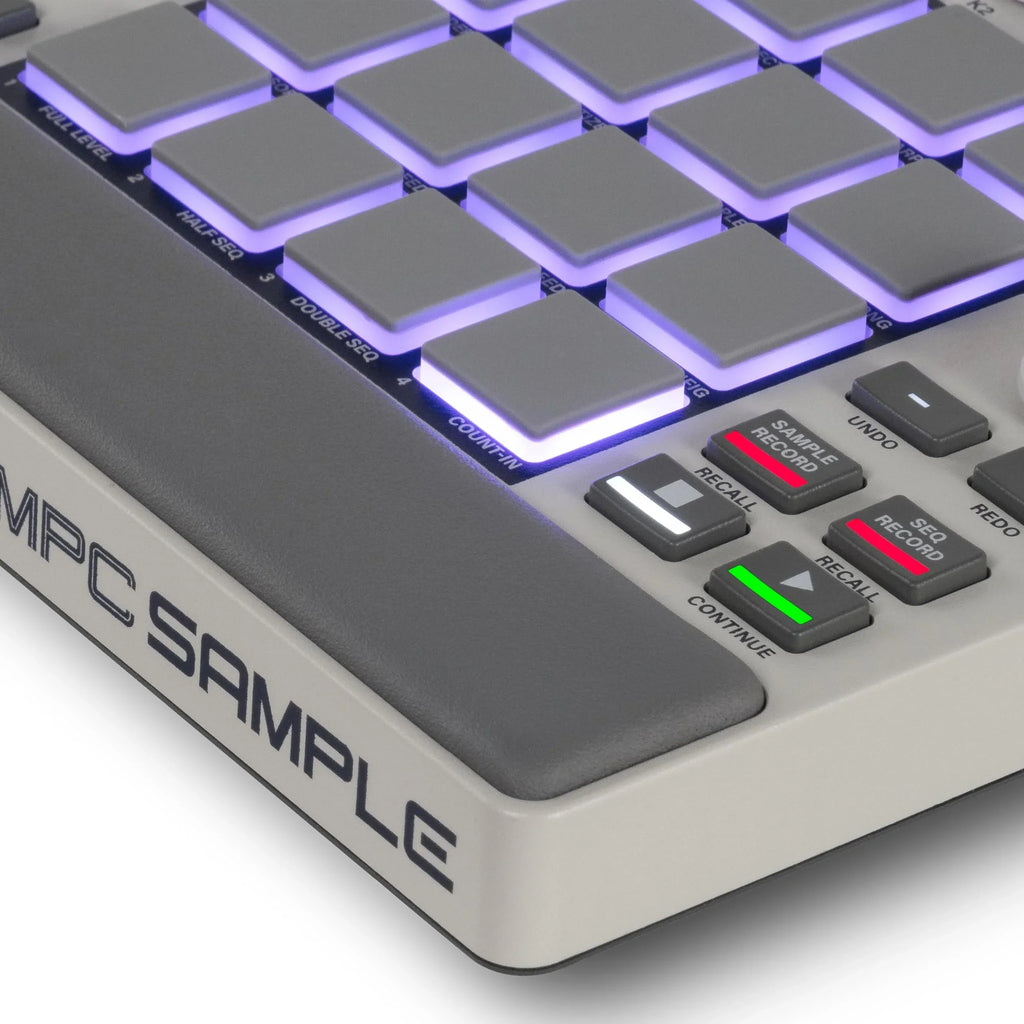 Akai Professional MPC Sample muestreador portátil independiente con batería, USB C, altavoz, micrófono, muestreo, secuenciación y producción musical
