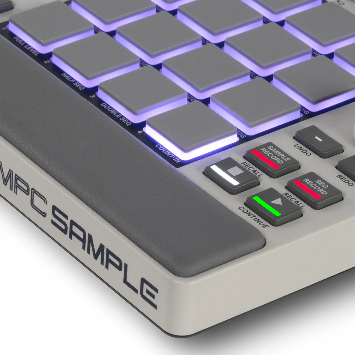Akai Professional MPC Sample muestreador portátil independiente con batería, USB C, altavoz, micrófono, muestreo, secuenciación y producción musical