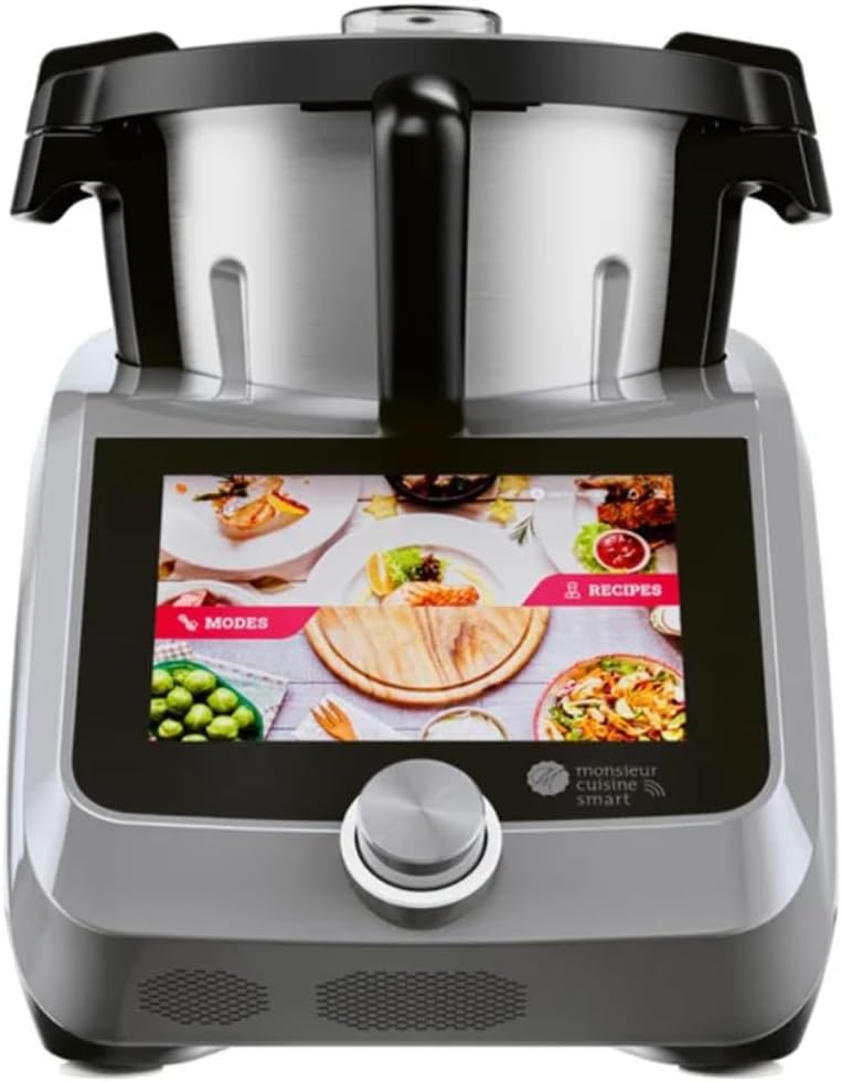 SILVER CREST® Robot de cocina Monsieur Cuisine Smart SKMS 1200 B1 Color: Titanio