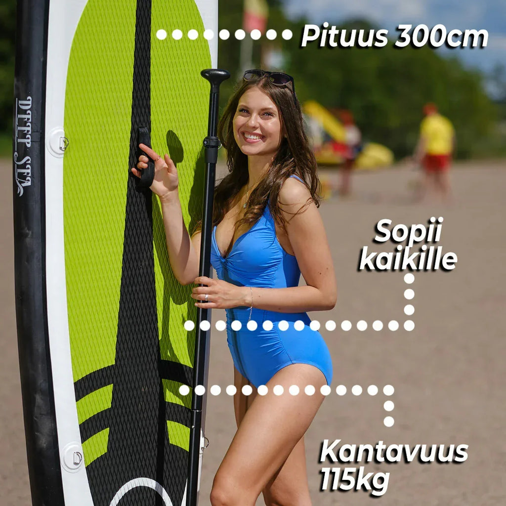 Set de tabla SUP profesional Deep Sea 2x (300 cm)