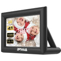 Pantalla de proyección inflable PPXIA, con soporte y ventilador, proyección frontal y trasera, portátil para interiores y exteriores, 16:9, 20 pies