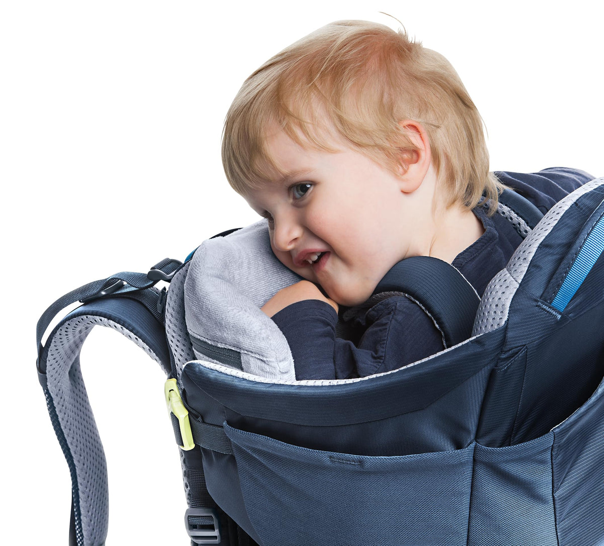Mochila portabebés Deuter Kid Comfort para bebés y niños pequeños, ergonómica y transpirable, con respaldo ajustable