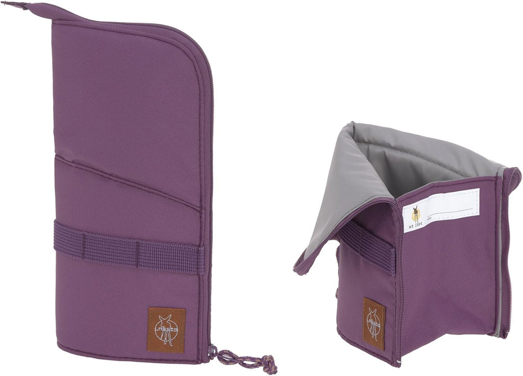 LÄSSIG Set de mochila escolar de 7 piezas para niños/School Set Boxy Unique Negro