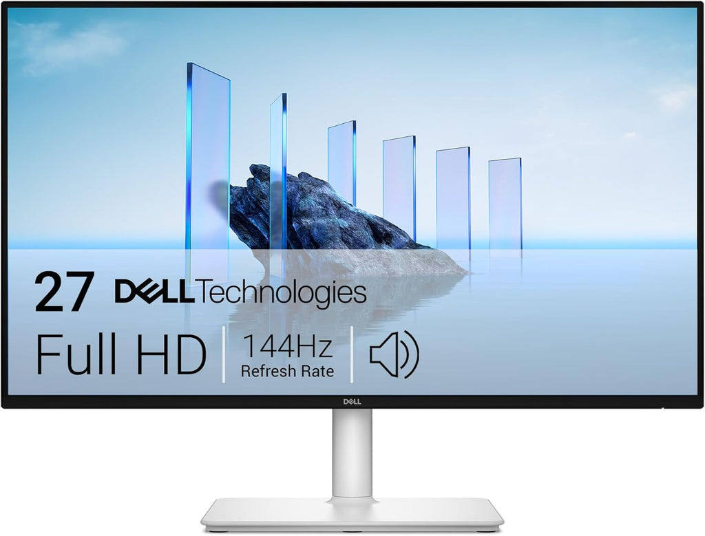 Monitor Dell 27 Plus - S2725HSM, Full HD (1920x1080), 144Hz, IPS, 1ms MPRT, AMD FreeSync, 99% sRGB, Ajuste de altura, Altavoces integrados, 2 HDMI, Garantía de 3 años, Blanco