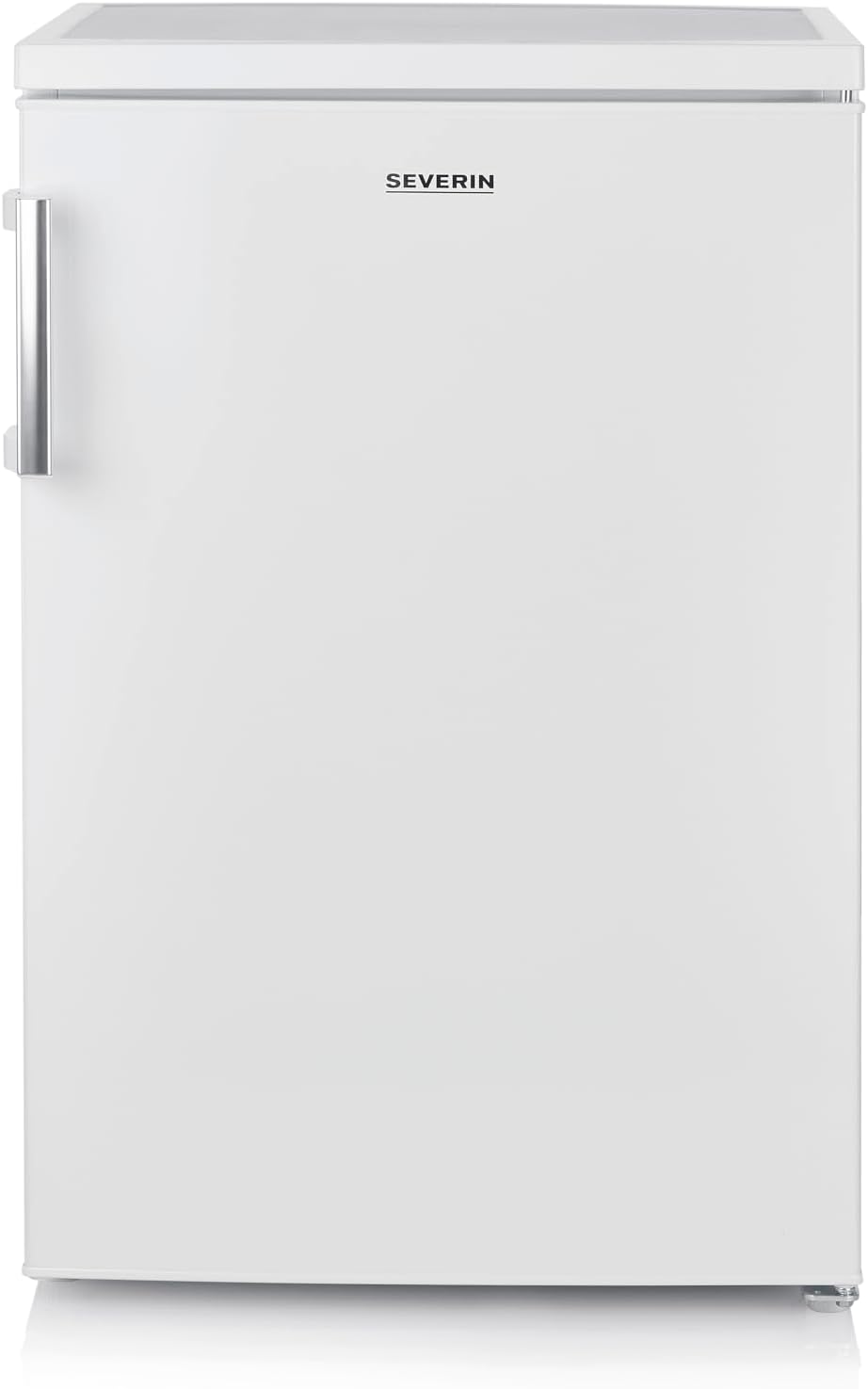 SEVERIN Frigorífico bajo encimera, Frigorífico de libre instalación, Frigorífico de una puerta de 84,5 cm de altura, 133 L, Clase C, 58 kWh/año, 37 dB, Blanco, VKS 8843