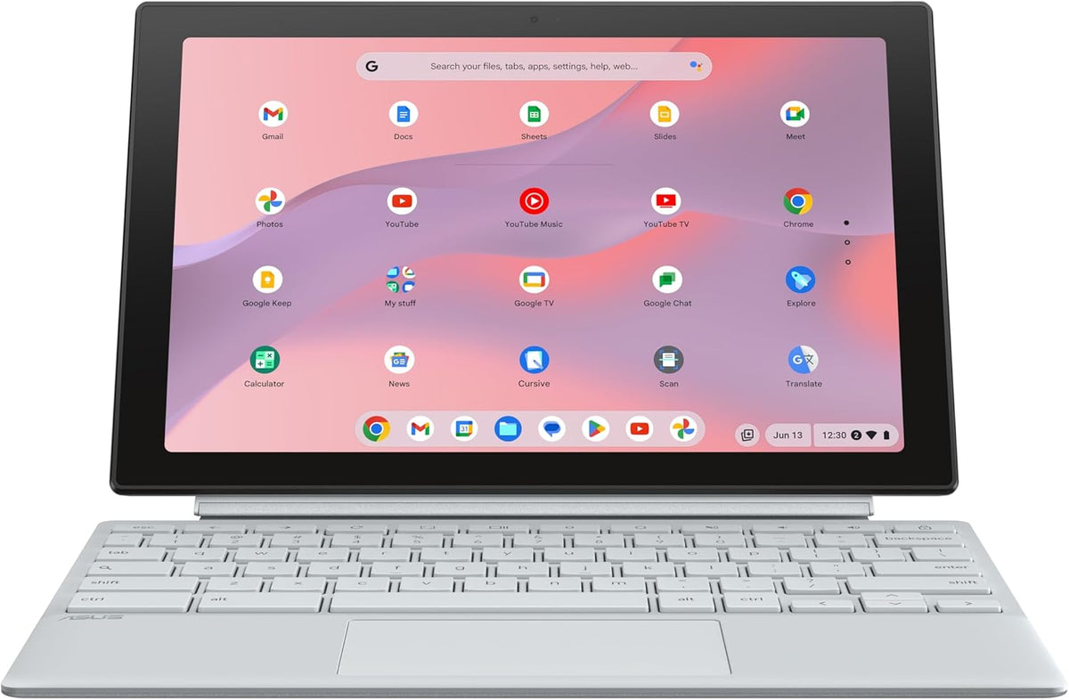ASUS CM3001DM2A-R70173 10,5 pulgadas WUXGA Portátil (MediaTek Kompanio 520 2,0 GHz, 8 GB RAM, 128 GB eMMC, Chrome OS) - Teclado AZERTY