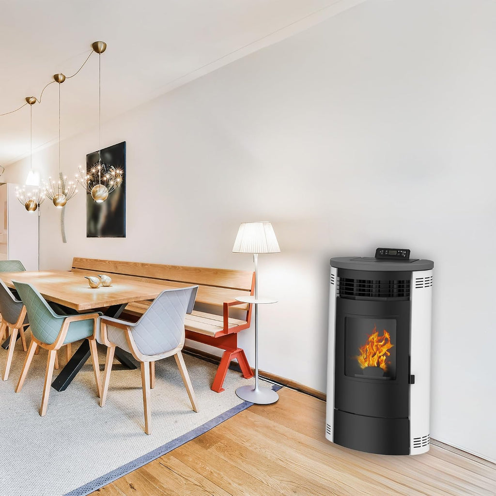 Piec na pellet Air Flavia 15 kW biały Sannover