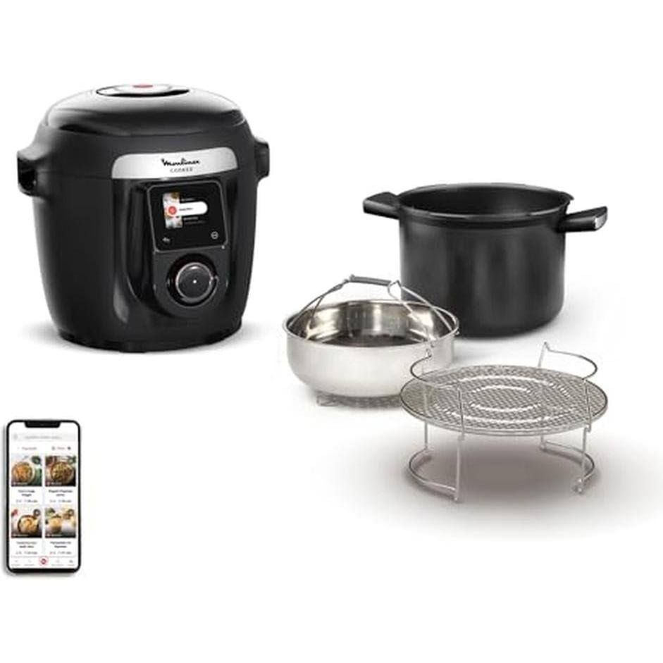 Multicocina Moulinex Cookeo Wi-Fi 10 en 1 CE96G810