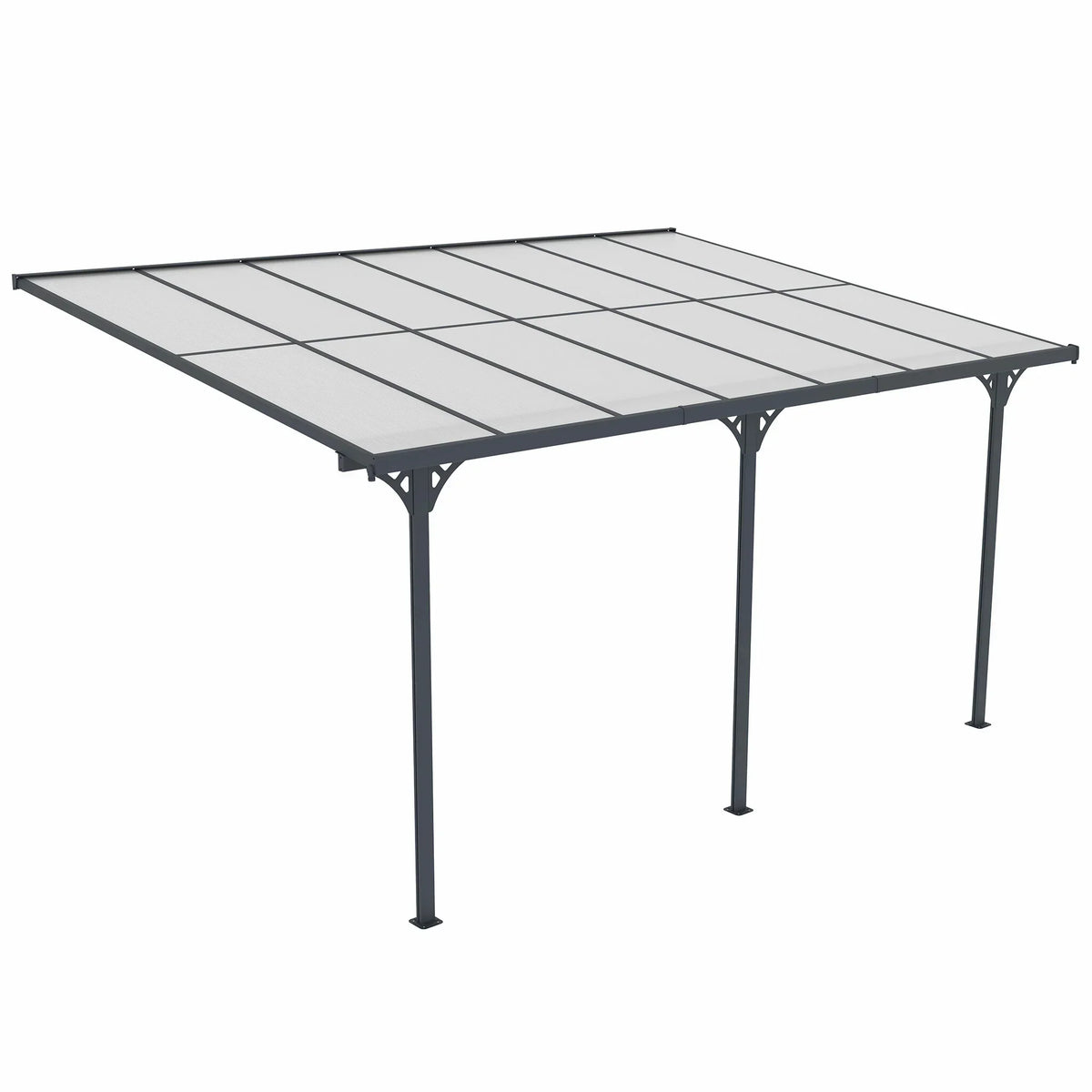 Cubierta para terraza Fornorth 435x300x225-270cm