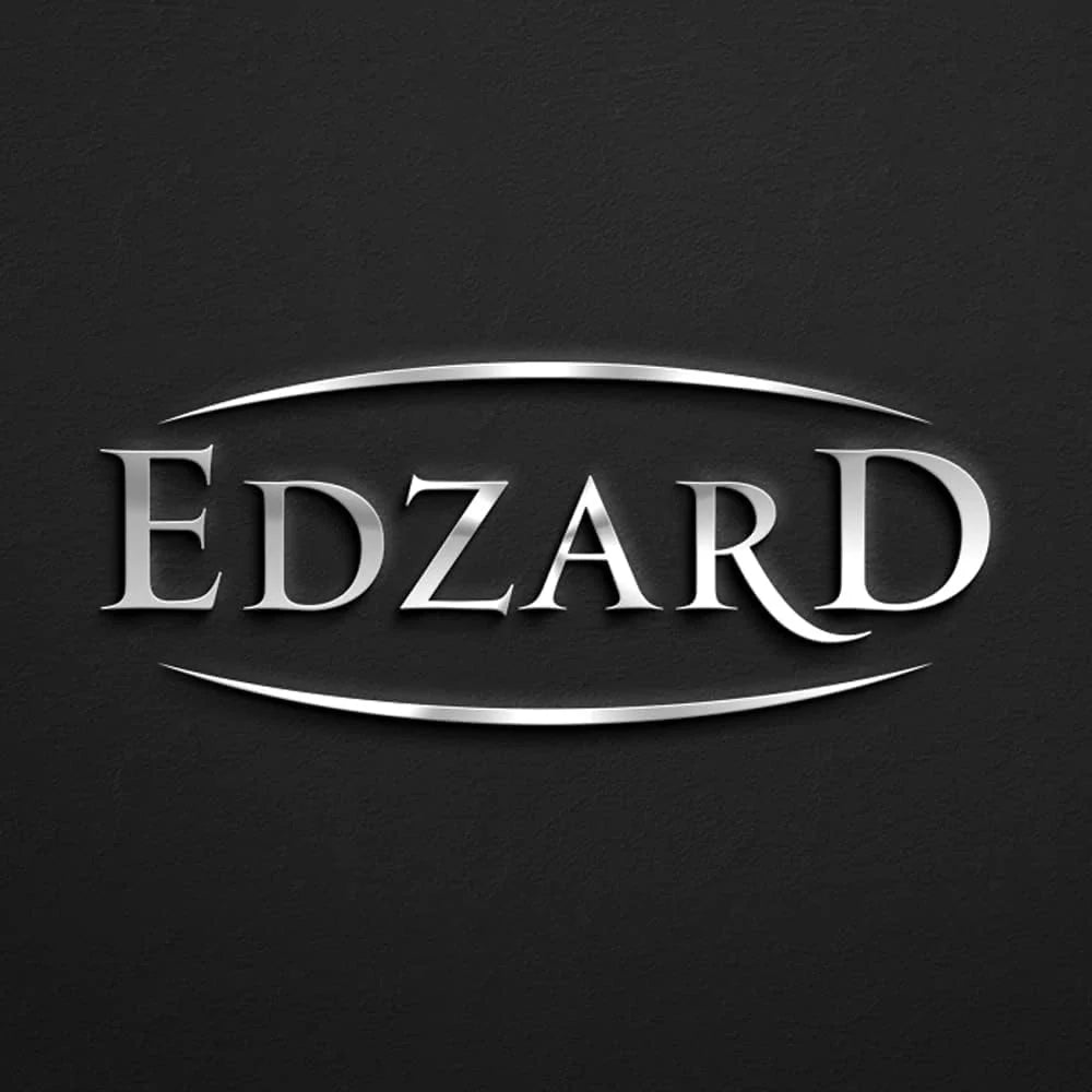 EDZARD Cooler do wina Capri ze stojakiem (Ø 22 cm, H 83 cm), wzorzysty