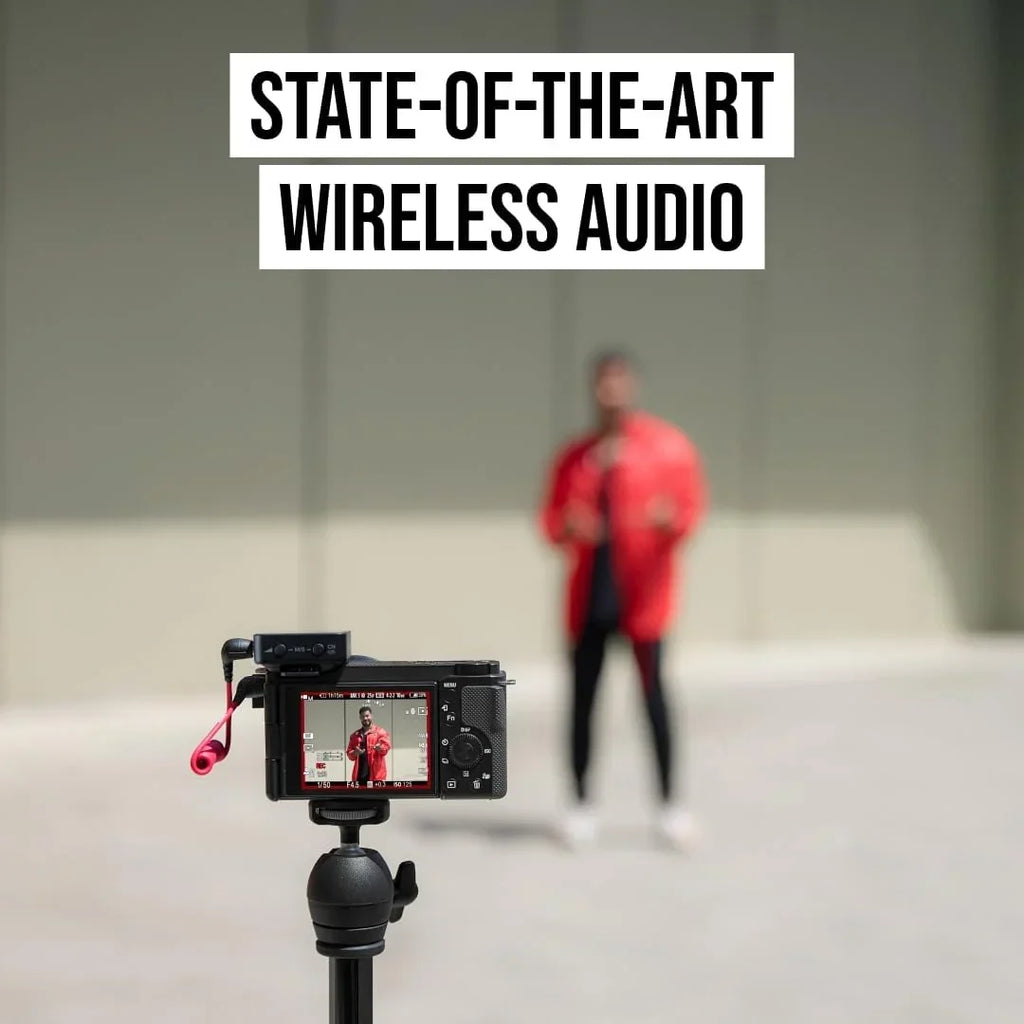 Micrófono inalámbrico Wireless GO de 3.ª generación con grabación en coma flotante de 32 bits, transmisión de 2,4 GHz, conexión USB-C y accesorios de centro de carga
