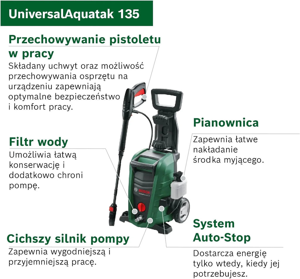 Bosch Home and Garden Aquatak uniwersalny 06008A7C00 1900 W