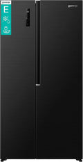 Gorenje NRS917E41BX lodówko-zamrażarka/wolnostojąca / 544L/39dB/ EEK: E/NoFrost Plus/EcoModus/Multiflow 360°/ CrispZone/FastFreeze/(szer. x wys. x gł.): 91,1 × 178,6 × 61,5 cm/czarna