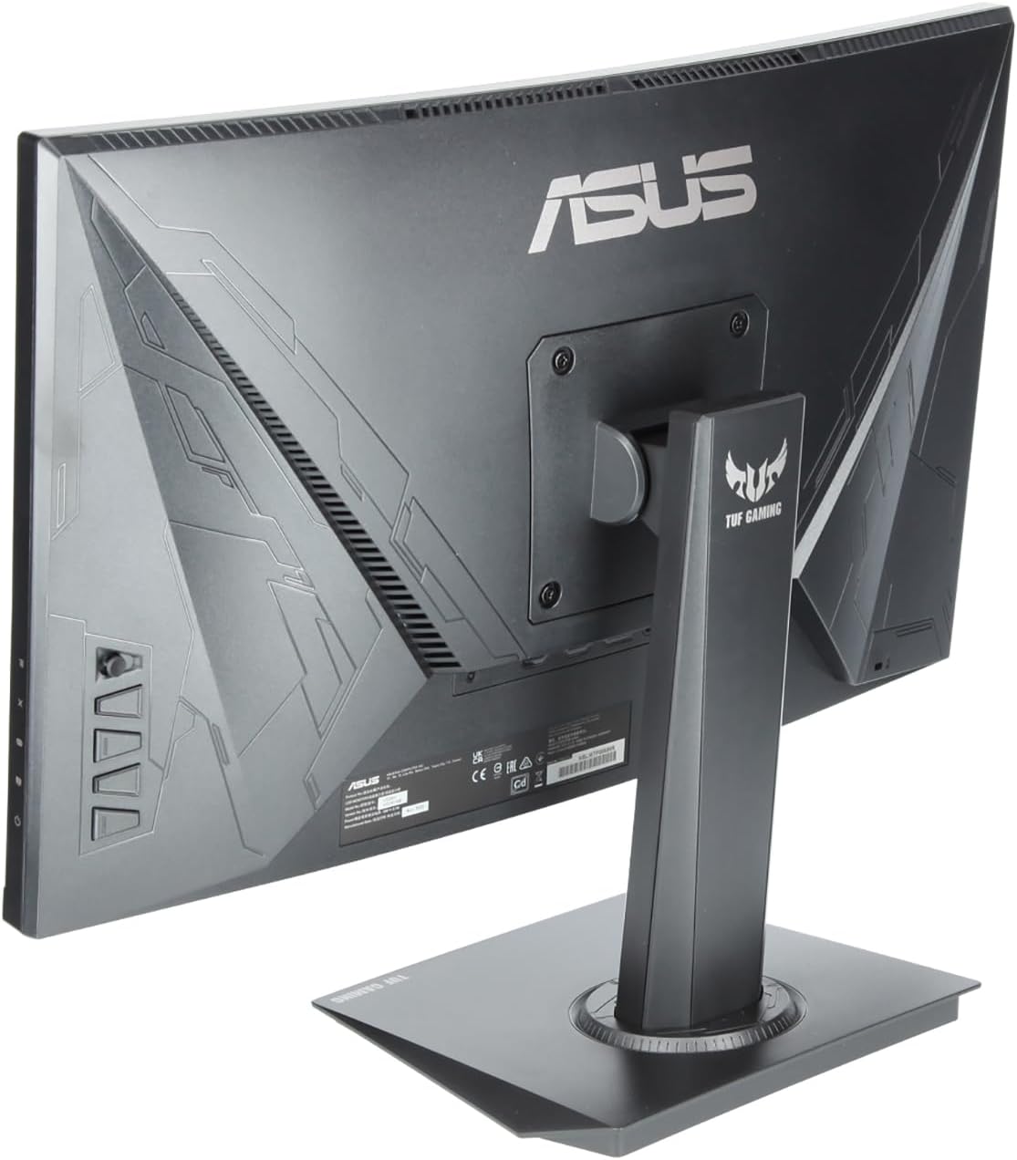 ASUS TUF Gaming VG24VQE - Monitor gaming de 23,6" FHD - Panel VA curvo - 1ms - 165Hz - 1920x1080 - 250cd/m² - 1x DP y 2x HDMI - ELMB - AMD FreeSync Premium - Altavoces - Shadow Boost