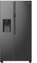 Gorenje NRR9185ESBXL Side by Side lodówko-zamrażarka, stal nierdzewna, kolor czarny
