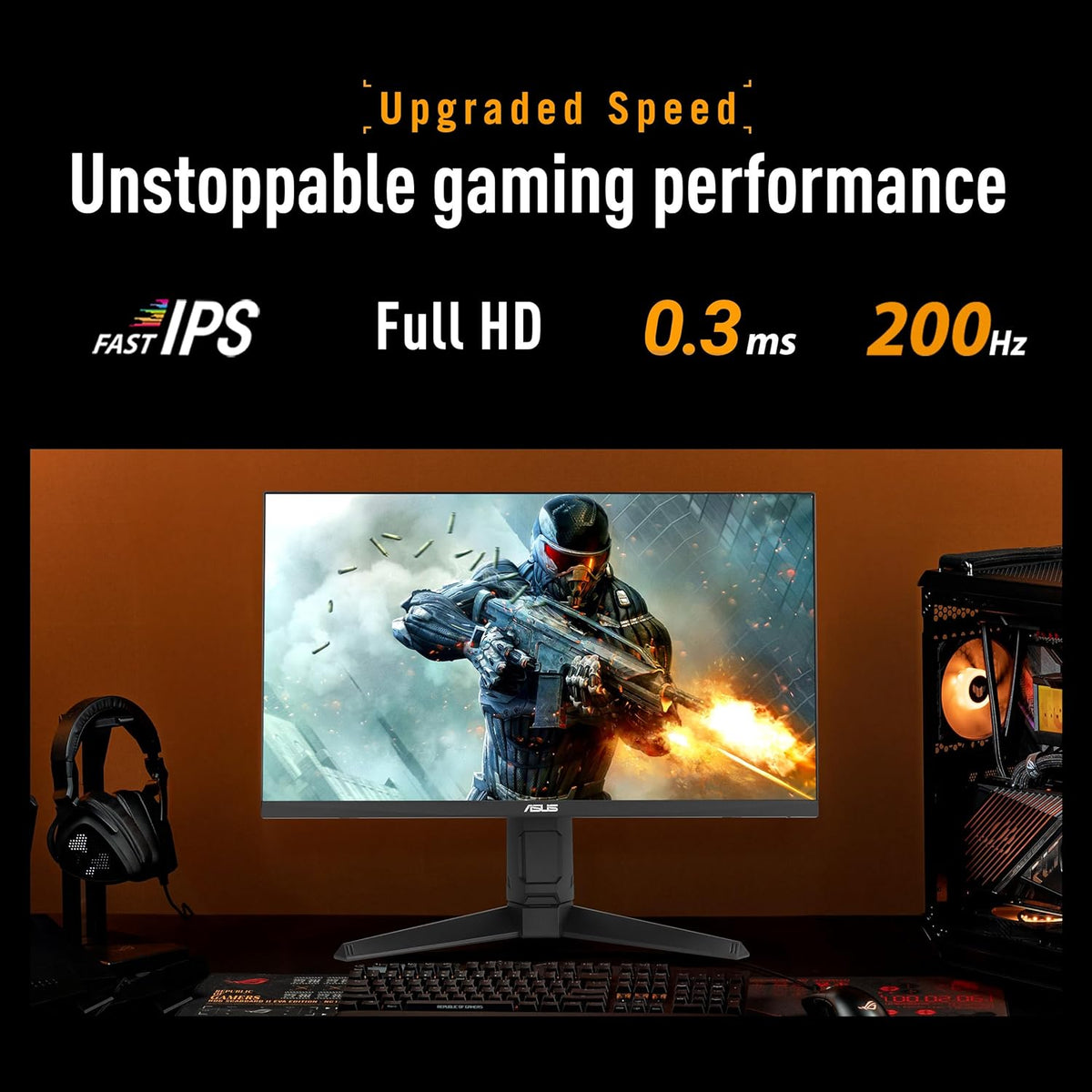 ASUS TUF Gaming VG259QL5A - Monitor LED - Gaming - 63,5 cm (25")