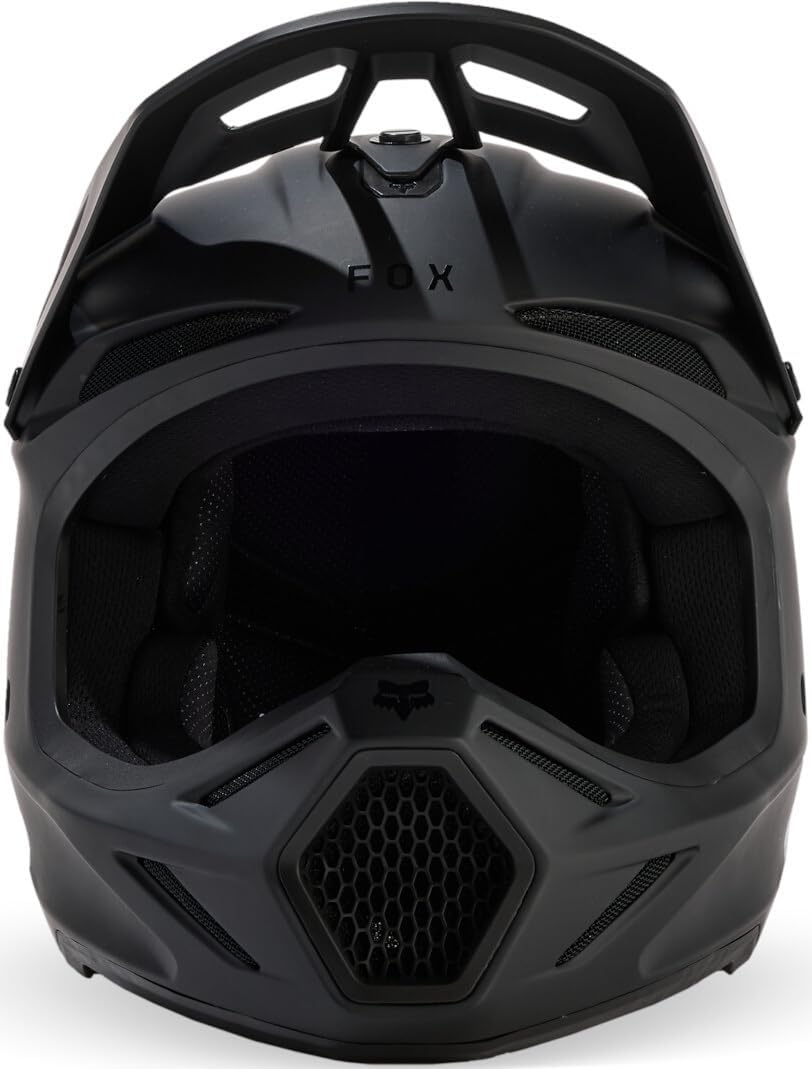 Casco de motocross Fox V3 Solid – Negro mate