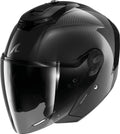 SHARK, Casco de moto jet RS JET CARBON SKIN Negro Carbono DKD, M