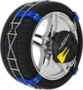 MICHELIN FAST GRIP Cadenas de nieve de montaje frontal n.º 90 - Vehículos no encadenables - Compatibles con sistemas ABS ESP - Tensión automática - Montaje en 2 minutos - Adherencia óptima en nieve y hielo