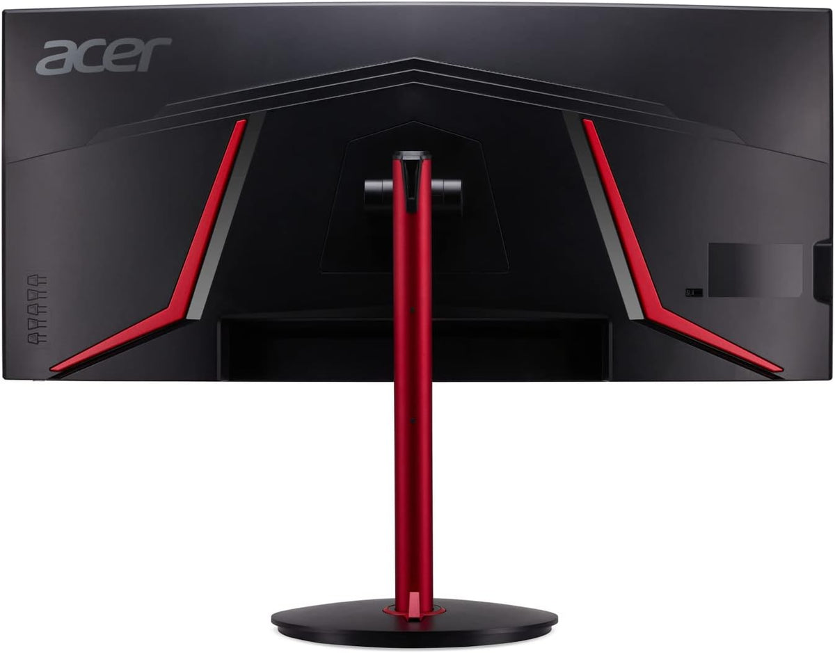 Acer Nitro XZ342CUPbmiiphfx - Monitor Gaming de 34" WQHD, 144 Hz (3440x1440, 21:9, FreeSync, 1ms VRB, 400 nits, Comfyview, BlueLightShield, 2xHDMI 2.0/1xDP 1.2) Monitor Curvo Inclinable, Color Negro