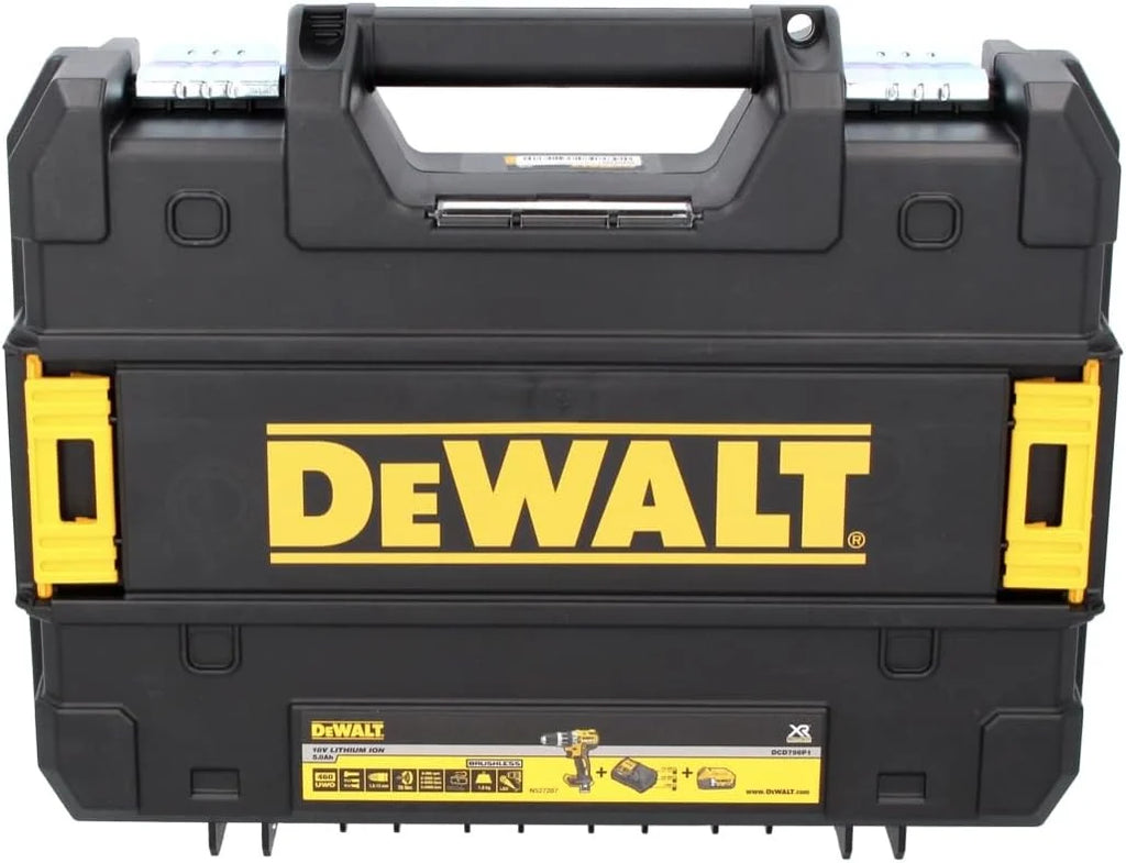Dewalt Dcd796D2-Qw Wiertarko-Wkrętarka, Czarny/Żółty, 19 x 6,7 x 20,3 cm; 3,9 kg