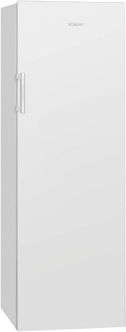 Congelador Bomann® NoFrost, congelador independiente, 194 litros de capacidad neta | No Frost: nunca más tendrá que descongelar, función de congelación rápida y sistema MultiAirflow | Bisagra de puerta reversible | GS 7326.1