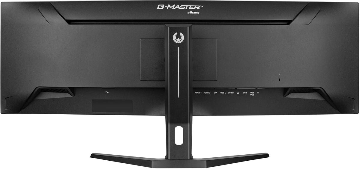 MONITOR IIYAMA 44,5" G-Master Red Eagle, curvo 5K, 5120x1440 @165Hz, 0.8ms, 450cd/m², 3000:1, Altavoces, DP/HDMI/USB-C, HUB USB, VESA, KVM, Docking USB-C, ajustable en altura, i-Style Colour