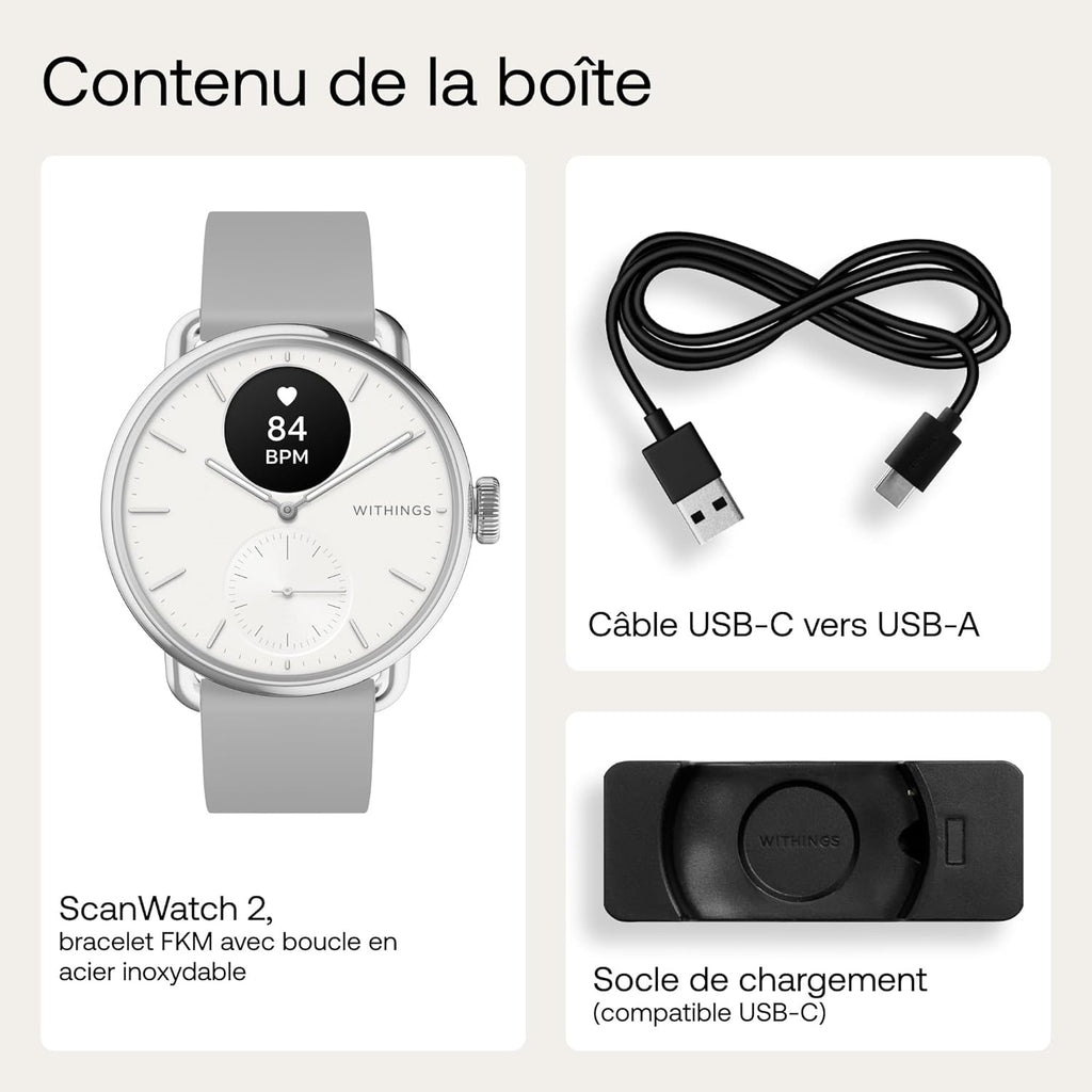WITHINGS ScanWatch 2 Reloj inteligente