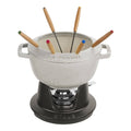 Staub - Juego de fondue de hierro fundido