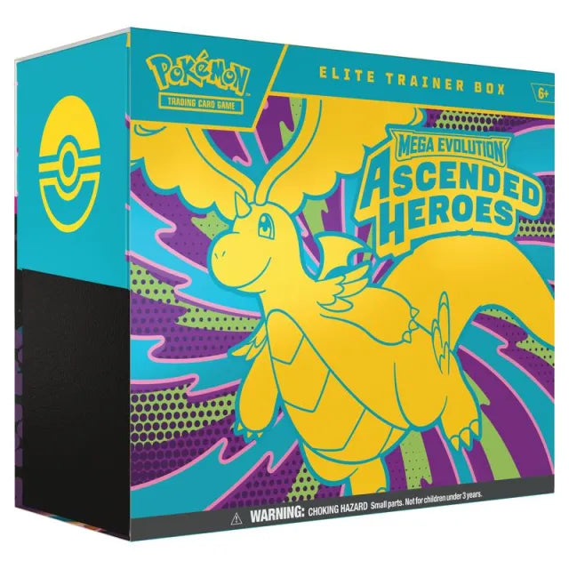 Juego de Cartas Coleccionables Pokémon: Megaevolución 2.5 Héroes Ascendidos - Caja de Entrenador de Élite