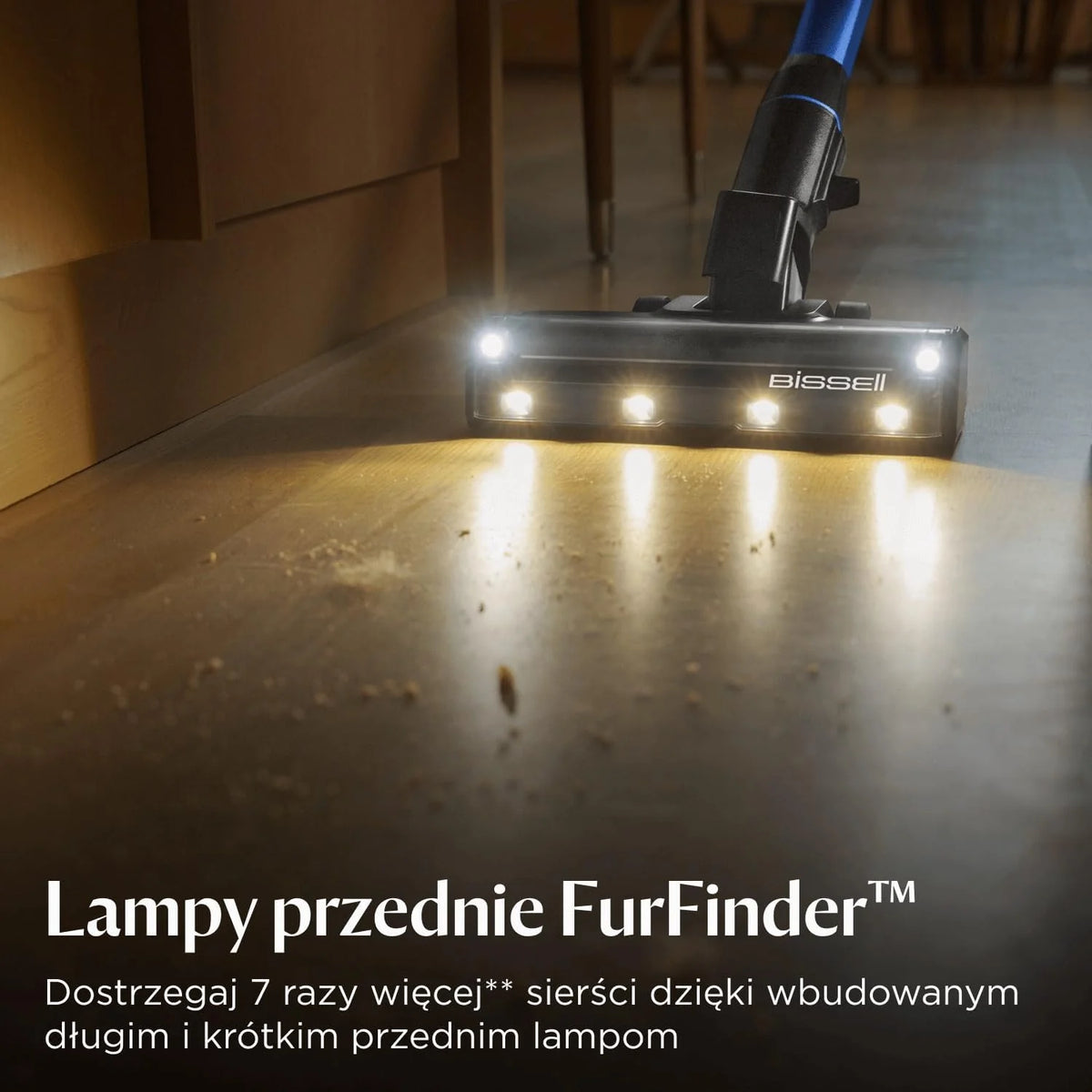 BISSELL PowerClean FurFinder Odkurzacz Bezprzewodowy 200W 4089N