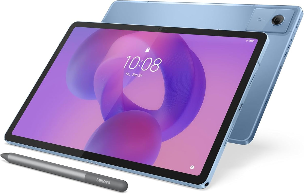 Tableta Lenovo Idea Tab | Pantalla LCD de 11" 2,5K 16:10 | MediaTek Dimensity 6300 | 8 GB de RAM | Memoria de 128 GB | Android 15 | Azul Polar | con lápiz óptico