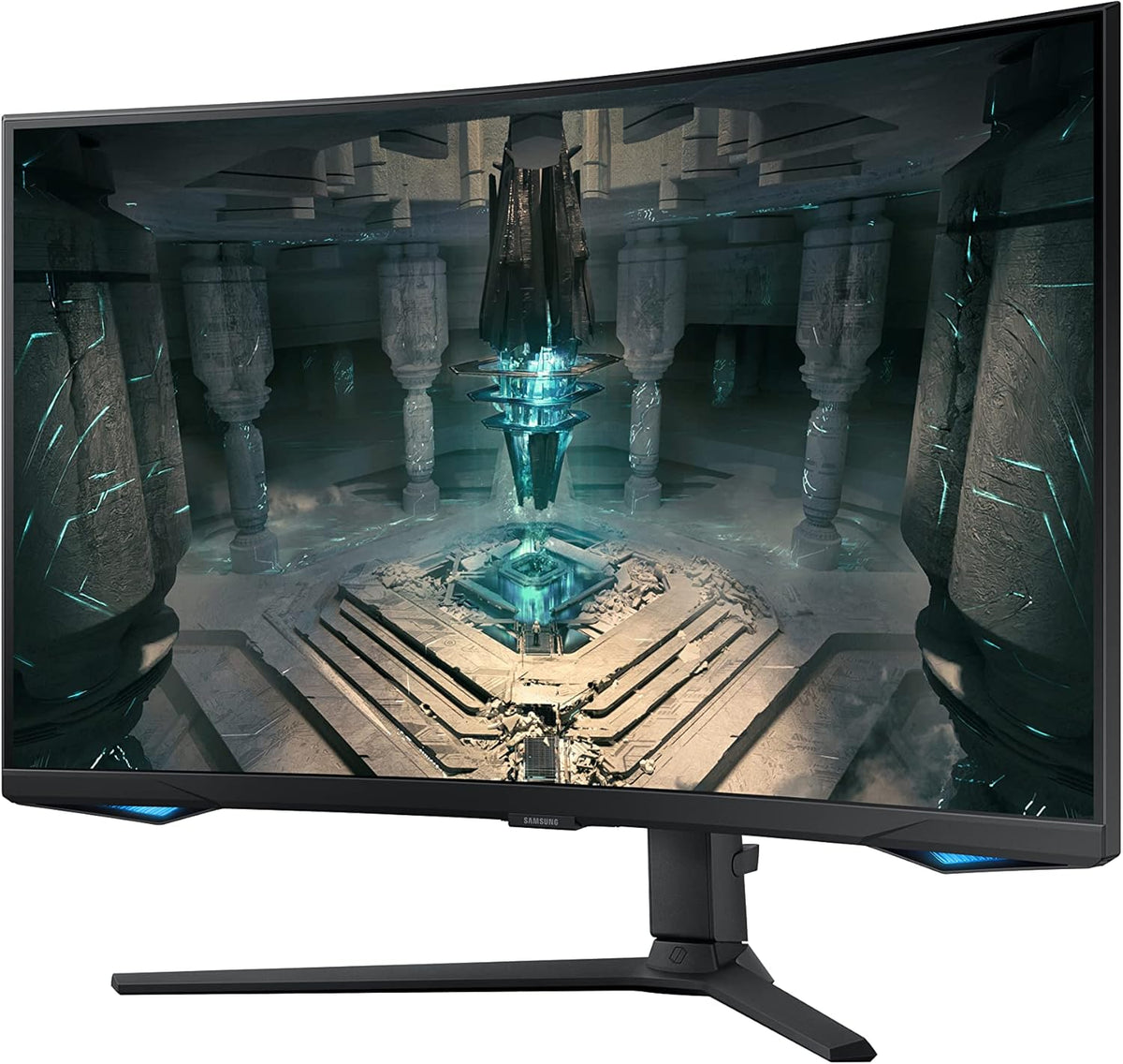 Monitor Samsung Odyssey G6 27'' 240Hz, 1ms, Panel VA, Resolución 2560 x 1440, 2500:1, 350 cd/m², AMD FreeSync Premium Pro, CoreSync, Gaming Hub, Base Ajustable, HDMI, DisplayPort