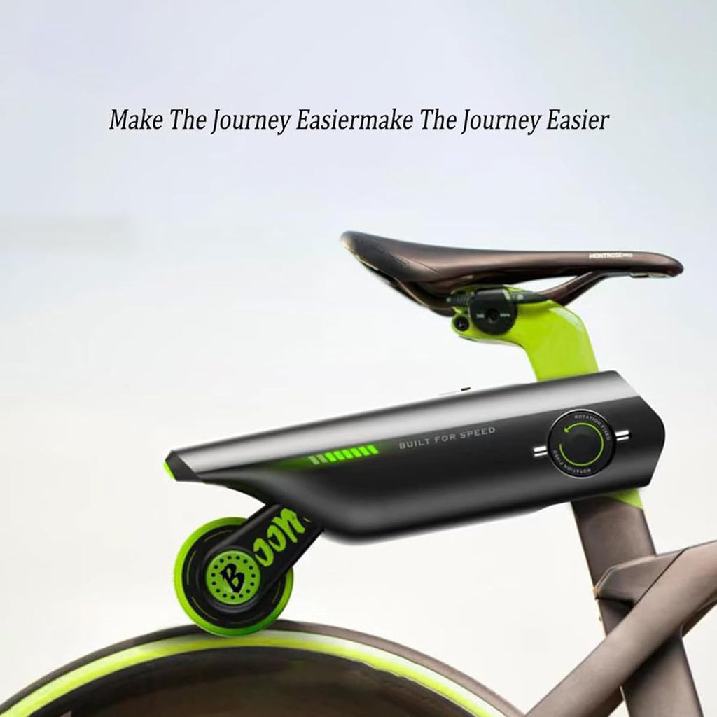 Kit de conversión para bicicleta eléctrica + adaptador de tija de sillín, 6 velocidades, máx. 25 km/h, ligero (2 kg) y fácil de transportar + control por aplicación, ideal para bicicletas de montaña y carretera