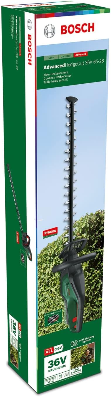 Bosch Advancedhedgecut Nożyce do Żywopłotu, Zielony, 36V