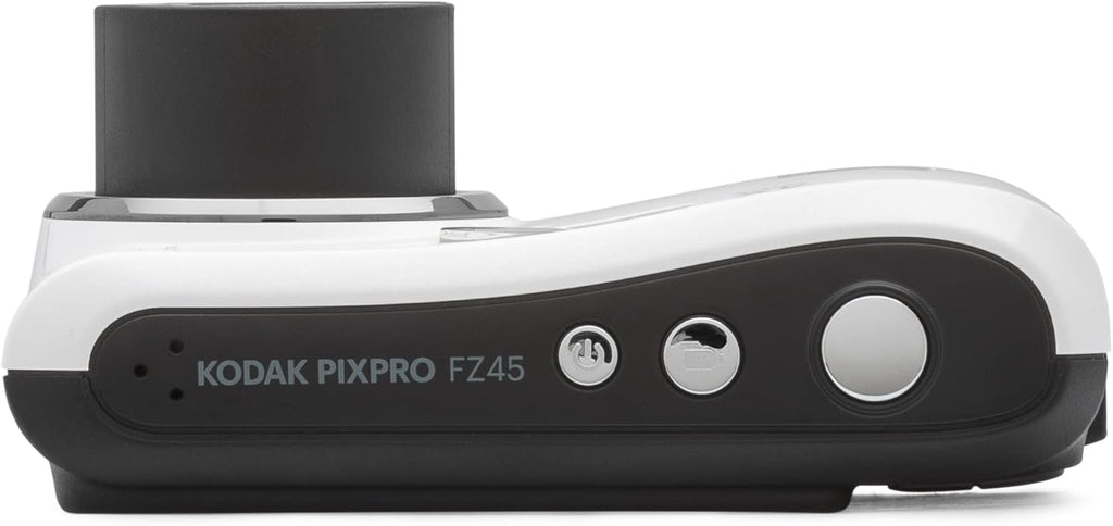KODAK Pixpro - FZ45 - Cámara digital compacta de 16,44 megapíxeles - Negro - Blanco - 1280 x 720p