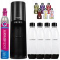 Sodastream Terra Máquina de Agua con Gas Negra con accesorios