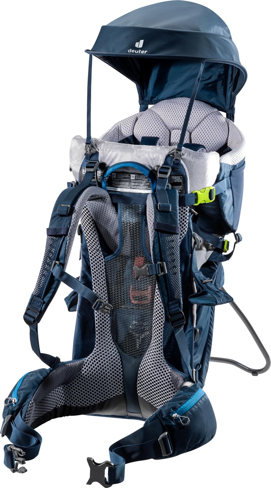 Mochila portabebés Deuter Kid Comfort para bebés y niños pequeños, ergonómica y transpirable, con respaldo ajustable