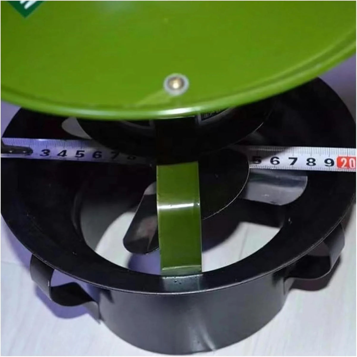 Wentylator kominkowy, elektryczny wyciągacz dymu, wentylator dachowy, odkurzacz kominkowy 100 W, 9,5 cm - 1 sztuka - 14 cm