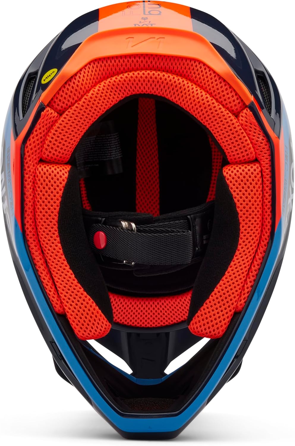 Casco Fox Racing V1 Race Spec Midnight XL Unisex, Azul Noche