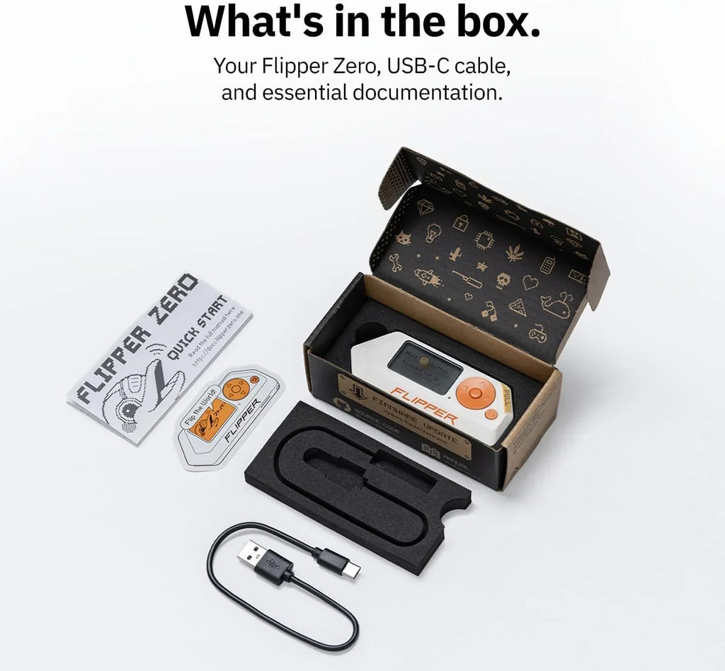 Flipper Zero Multitool de código abierto personalizable, lector RFID NFC, mando a distancia por infrarrojos, explorador de señales inalámbricas, blanco